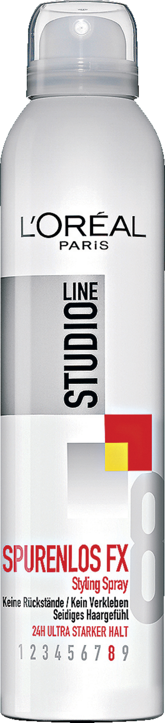 L’Oréal Paris Studio Line FX Styling Spray uden synlige spor