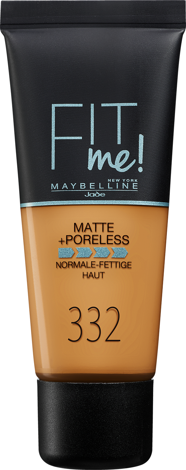 Maybelline New York Fit Me! Matte + Poreless makeup nr. 332 Golden Caramel