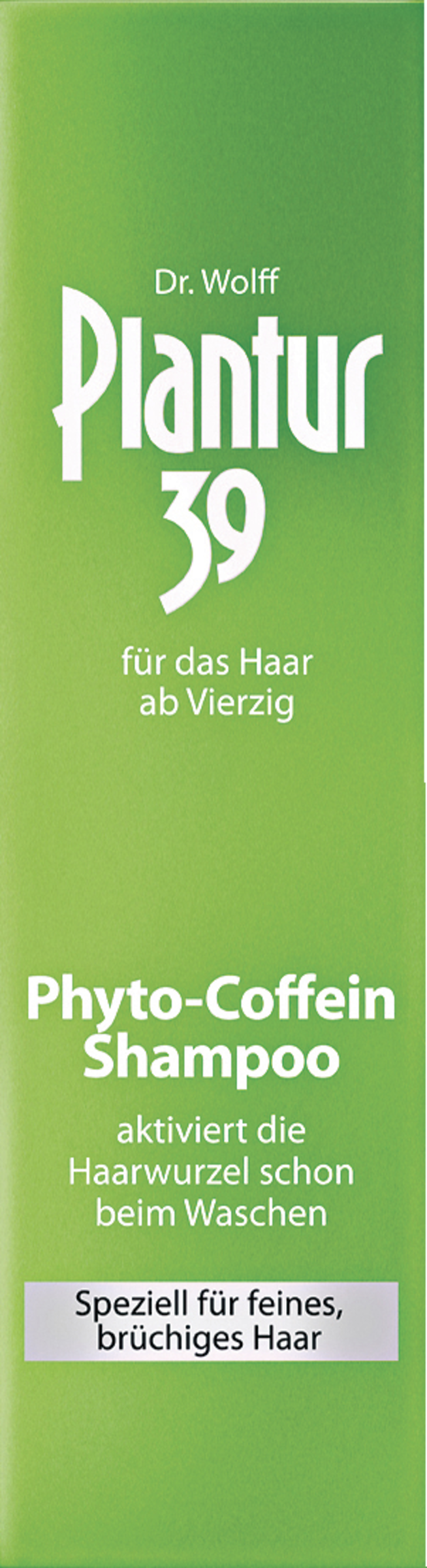 Dr. Wolff Plantur 39 Phyto-koffein shampoo