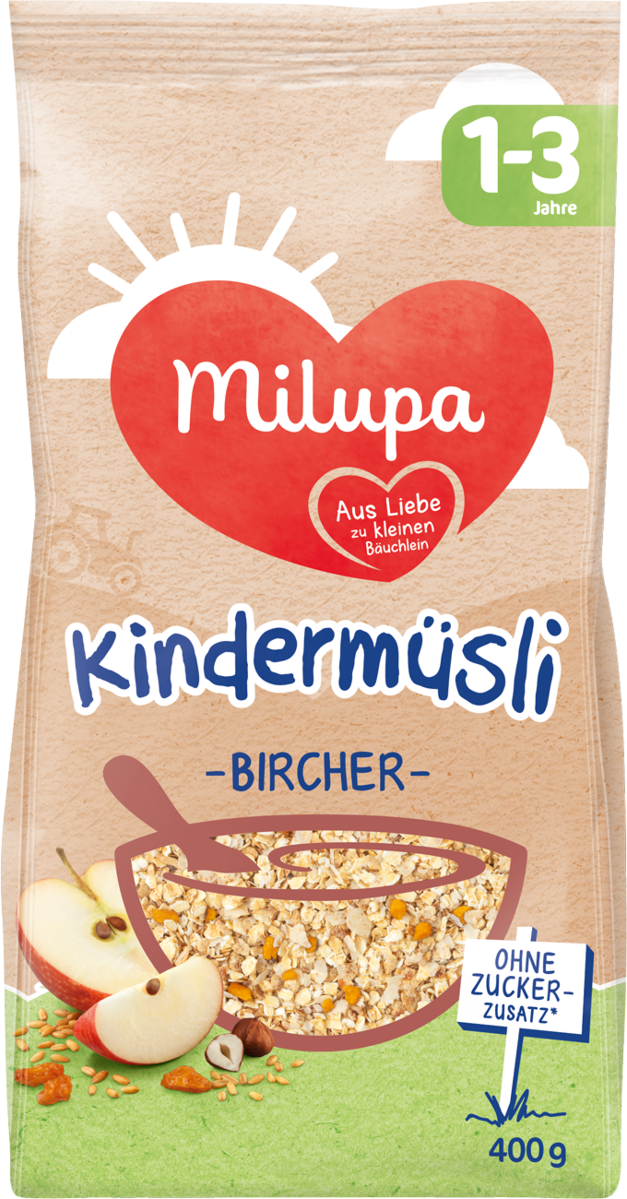 Milupa børnemysli Bircher