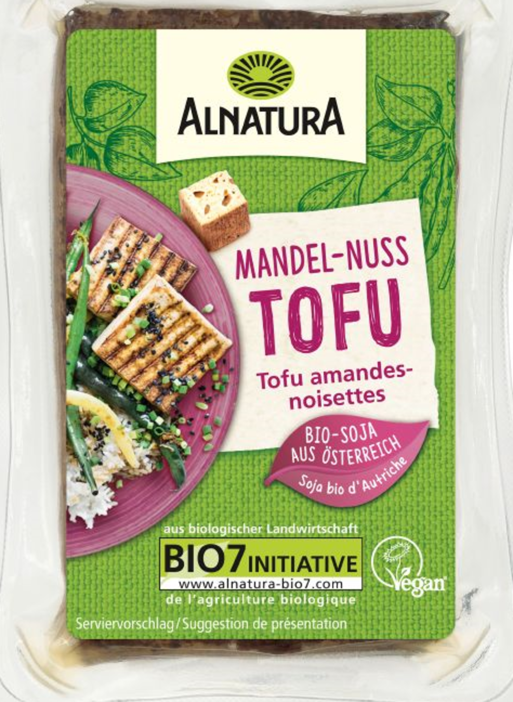 Alnatura Økologisk tofu med mandel og nødder
