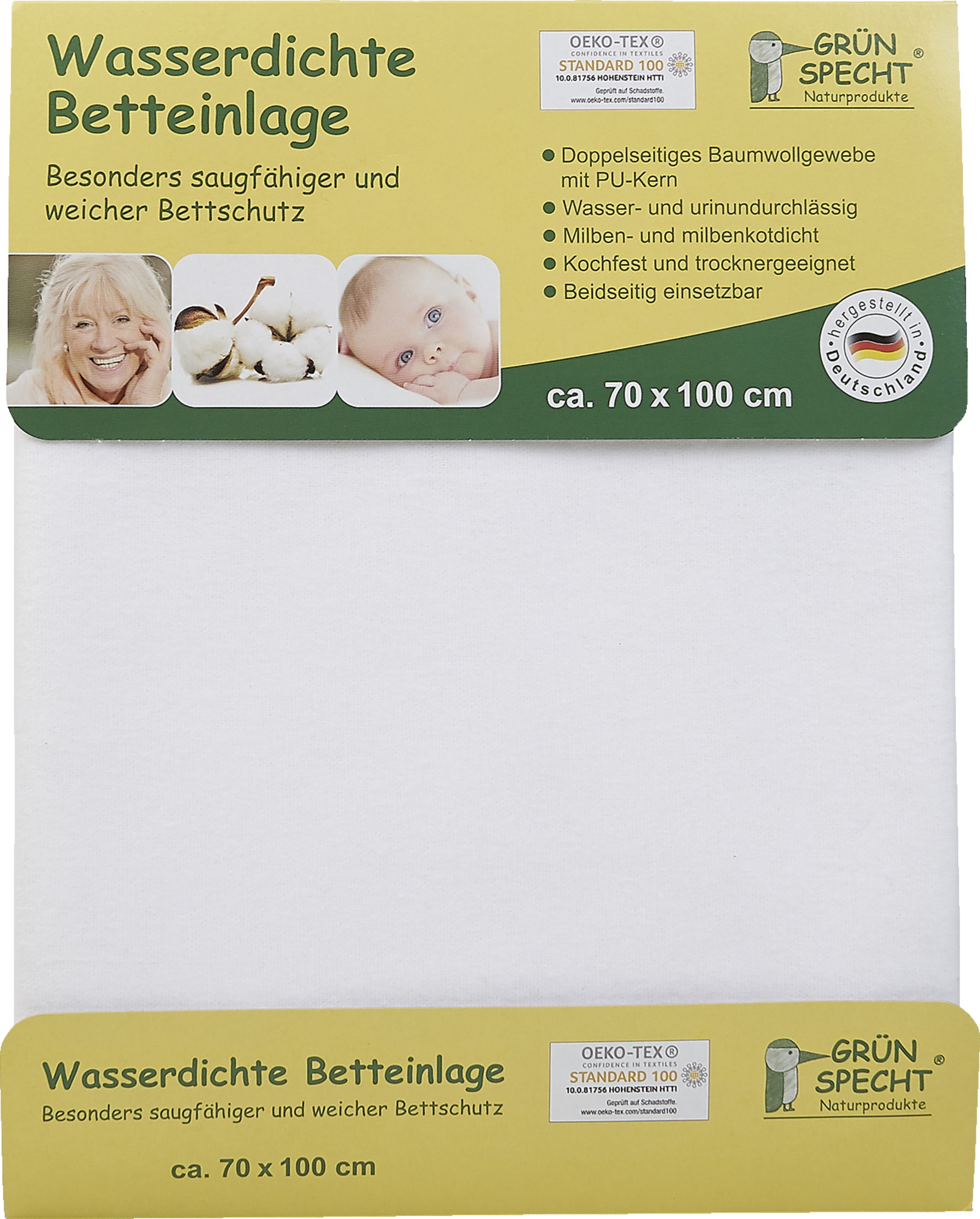 GRÜNSPECHT Vandtæt sengeindlæg