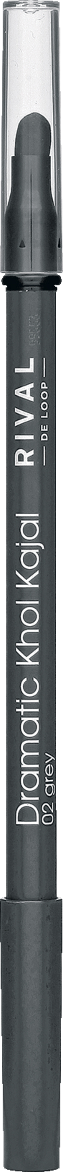 RIVAL DE LOOP Dramatic Khol Kajal 02 grey