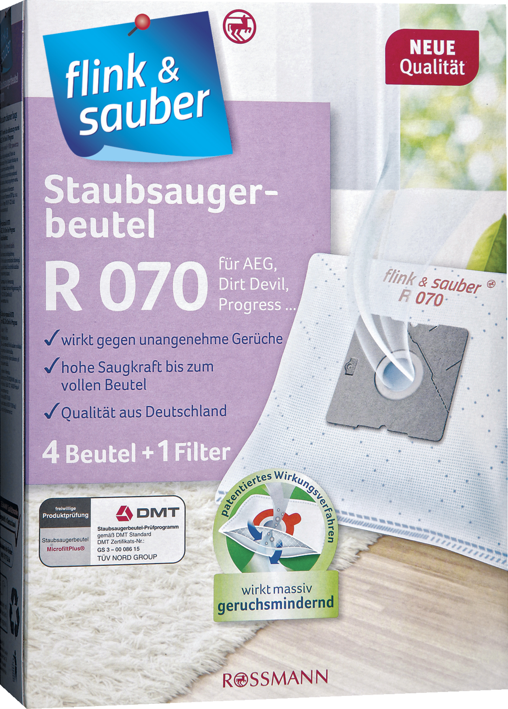 flink & sauber Støvsugerposer R 070