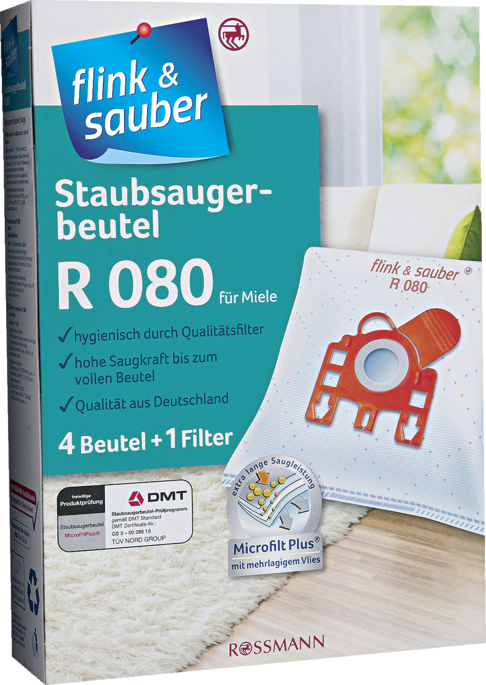 flink & sauber Støvsugerposer R 080