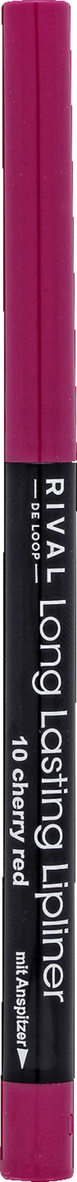 RIVAL DE LOOP Long Lasting Lipliner 10 cherry red