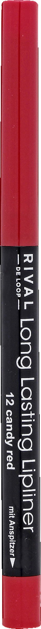 RIVAL DE LOOP Long Lasting Lipliner 12 candy red