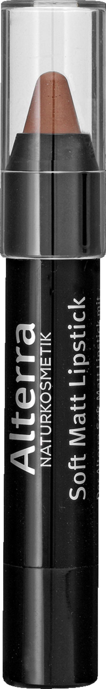 Alterra NATURKOSMETIK Soft Matt Lipstick 01 Terra Matt