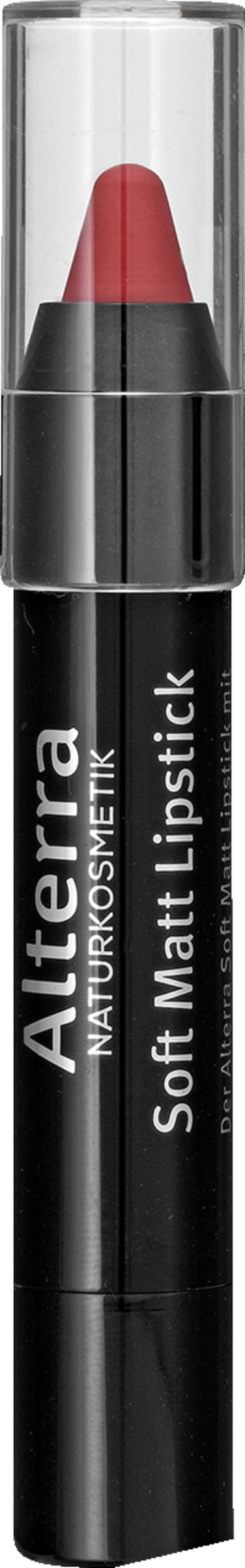 Alterra NATURKOSMETIK Soft Matt Lipstick 03 Modern Red