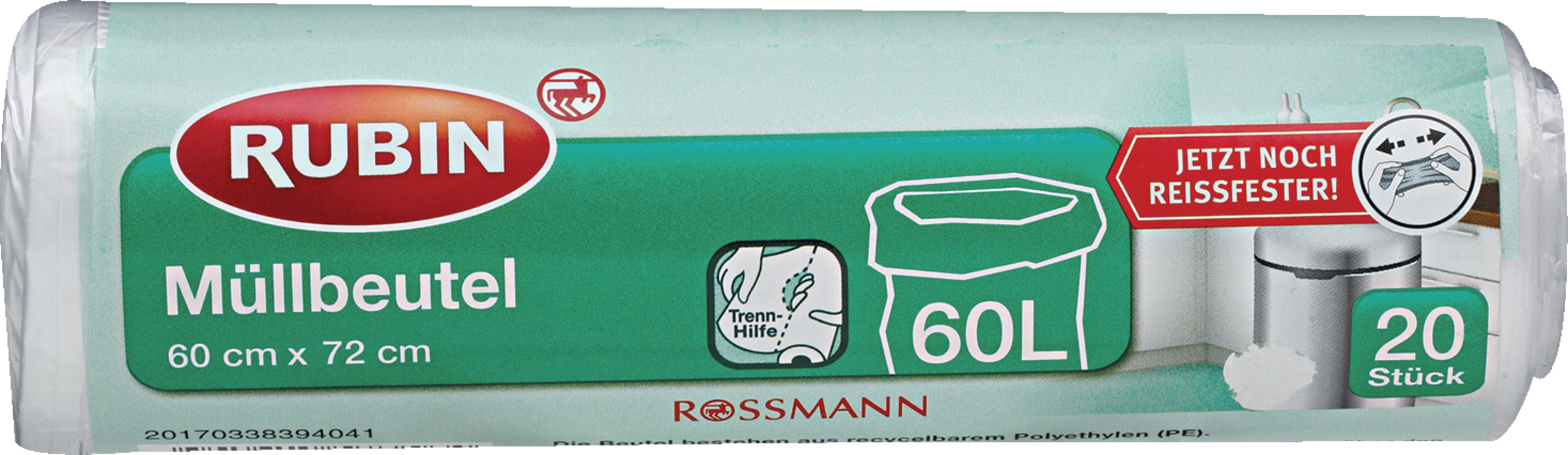 RUBIN Affaldspose 60 liter