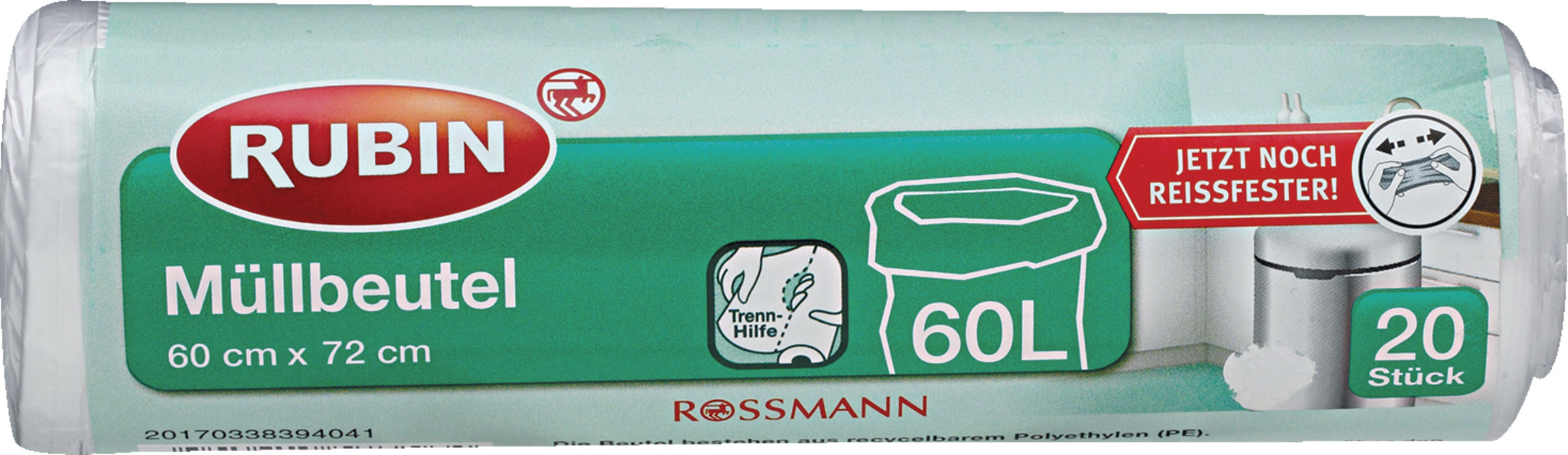 RUBIN Affaldspose 60 liter