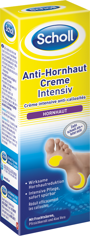 Scholl Intensiv creme til hård hud