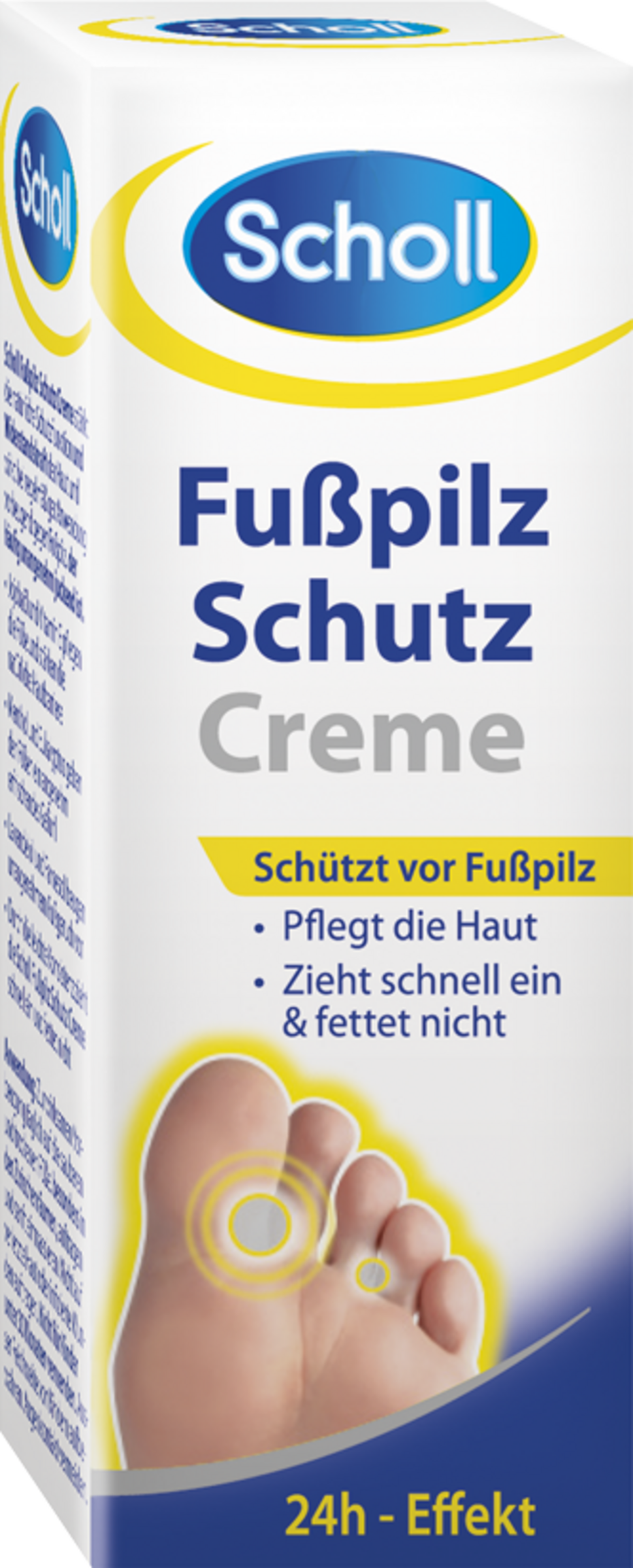 Scholl beskyttelsecreme mod fodsvamp