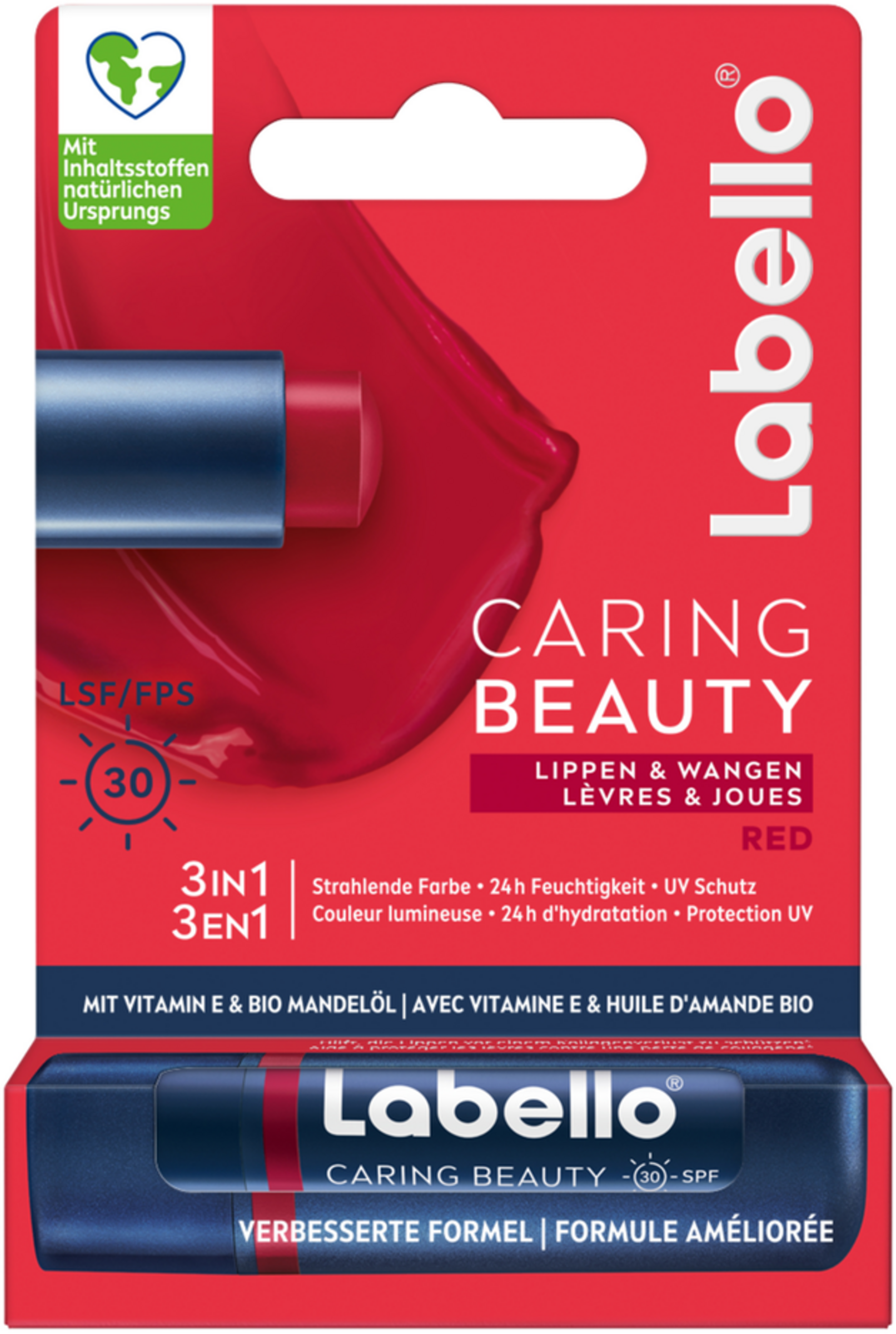 Labello Caring Beauty Red læbepomade