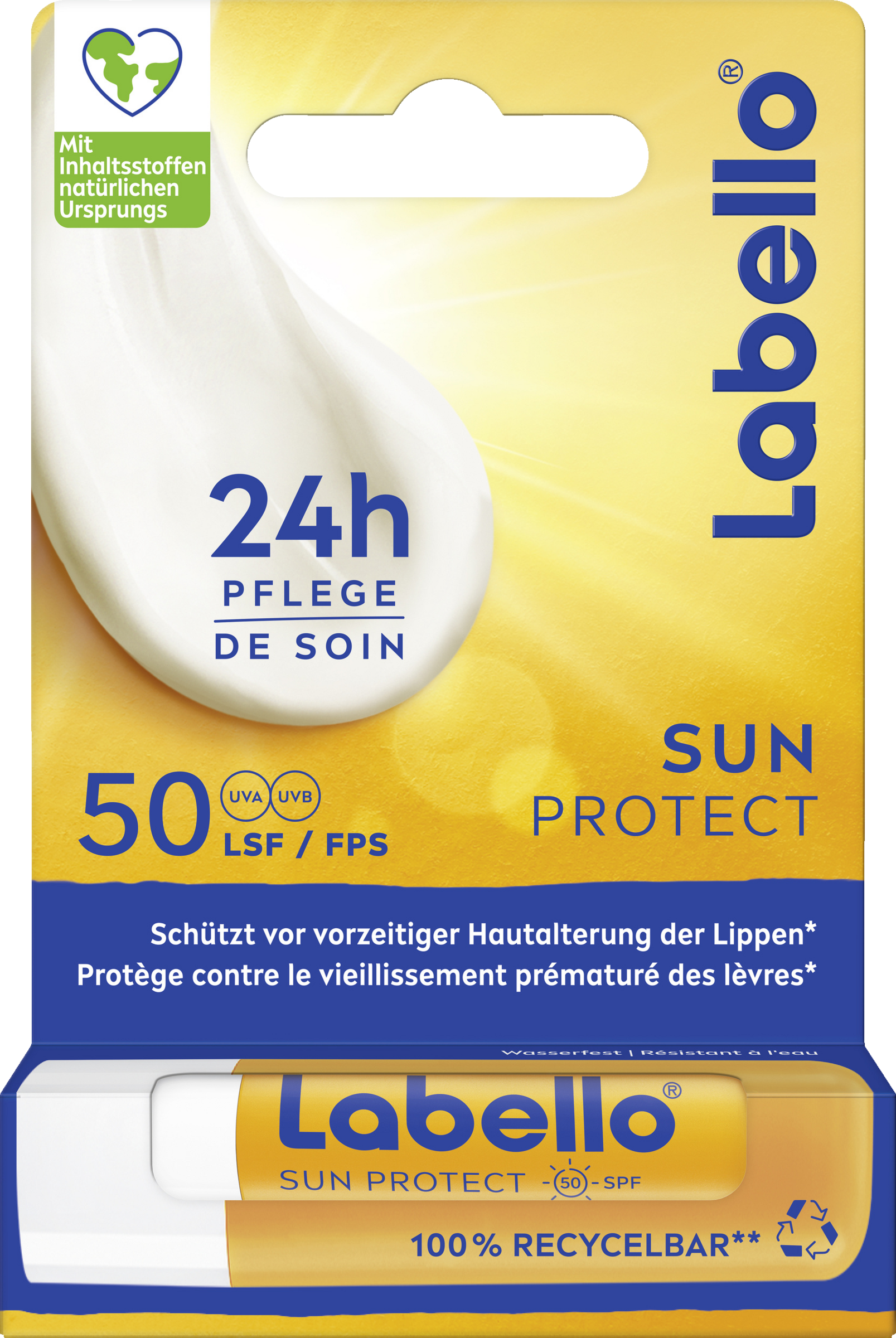 Labello Læbepomade SUN Protect solfaktor 50