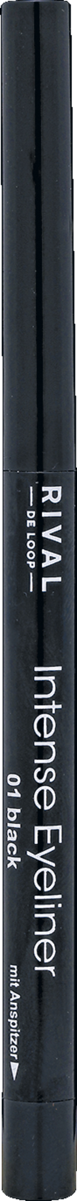 RIVAL DE LOOP Intense Eyeliner 01 black
