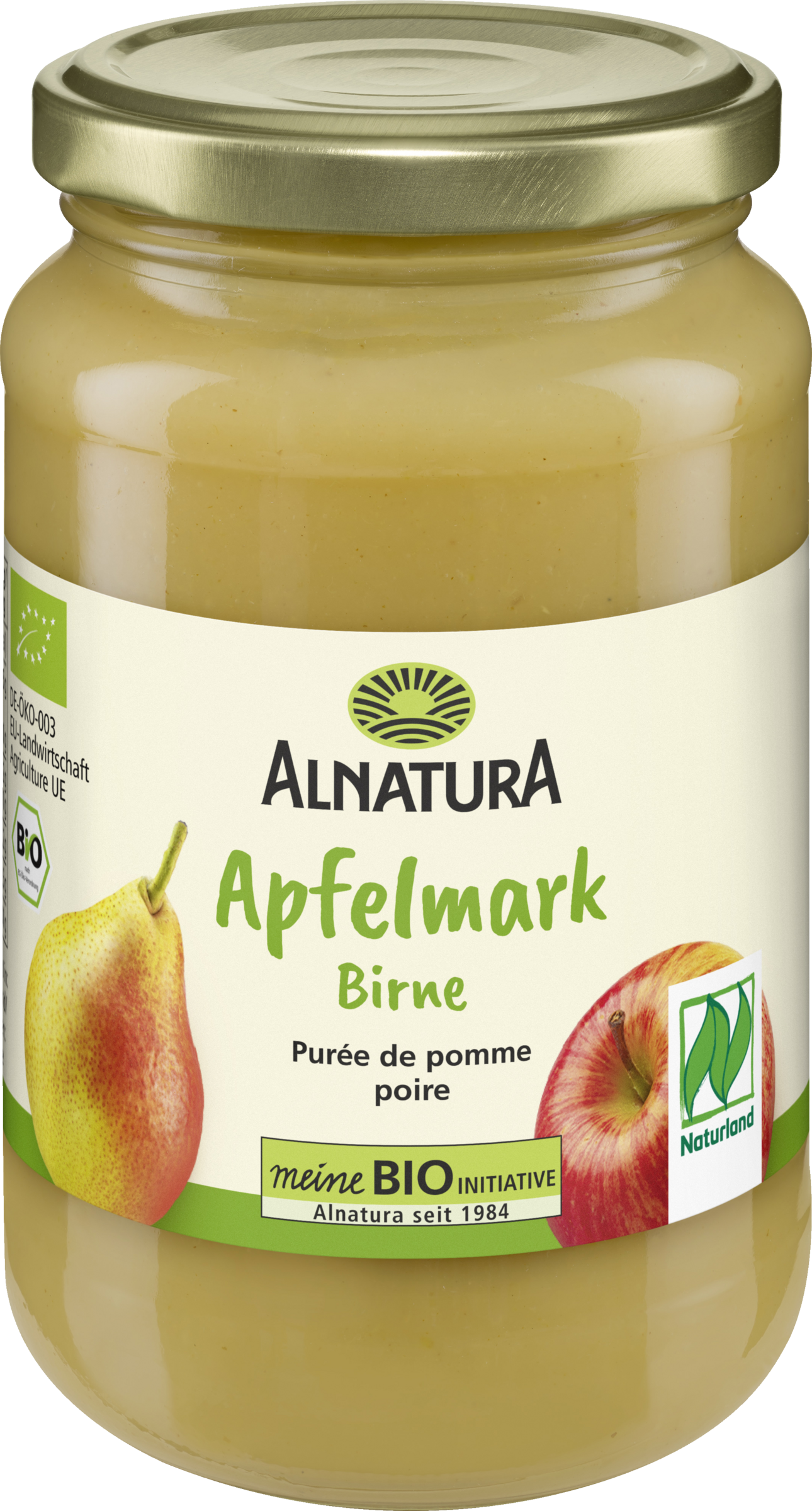 Alnatura Øko æblemos med pære