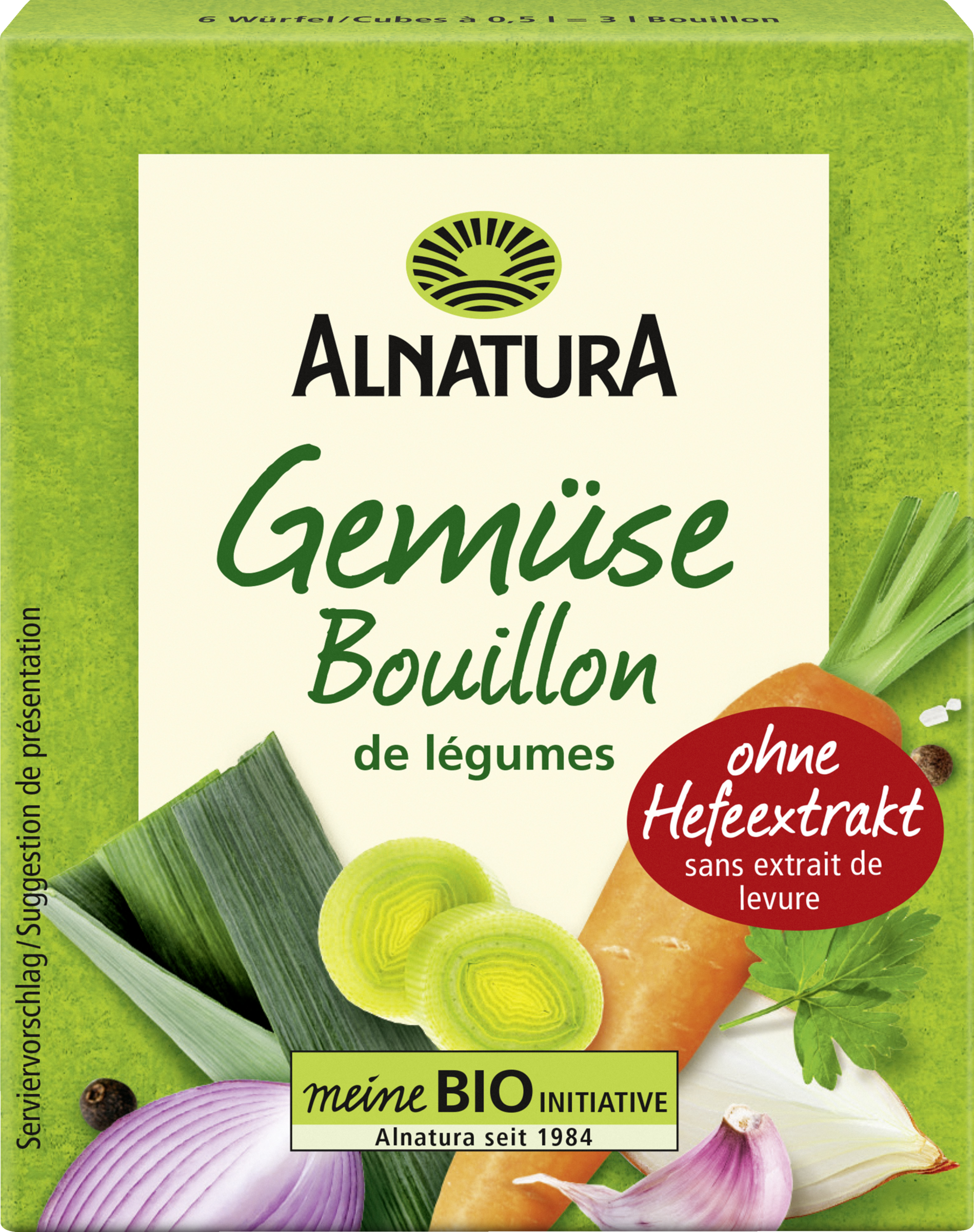 Alnatura Grøntsagsbouillon (terninger)