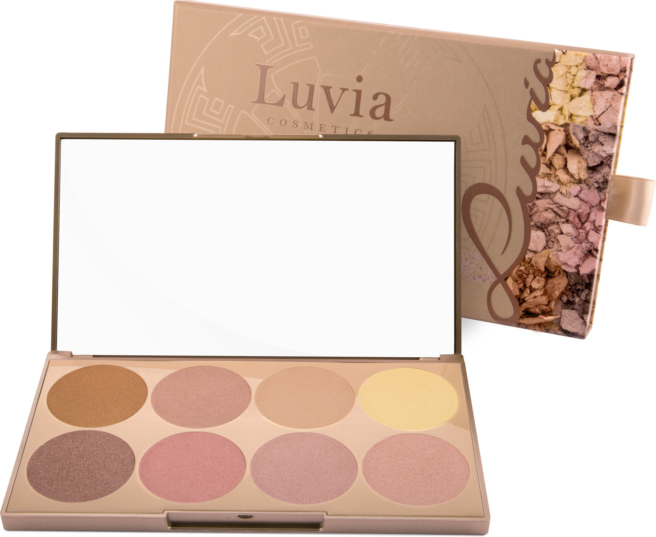 Luvia Cosmetics Prime Glow palet - Essential Highlighter Shades Vol.1