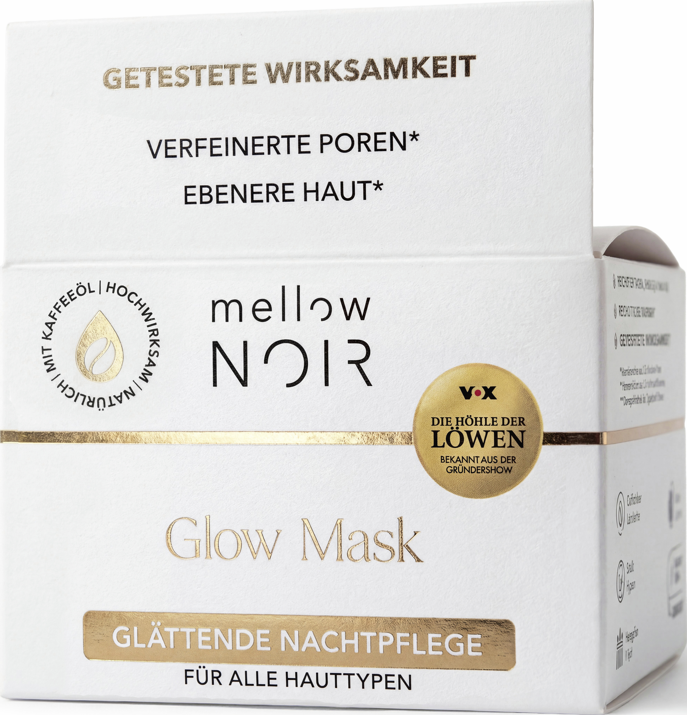 mellow NOIR Glow Mask