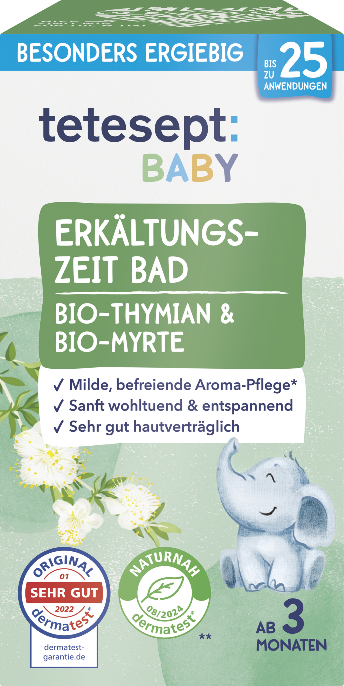 tetesept Baby forkølelses-bad