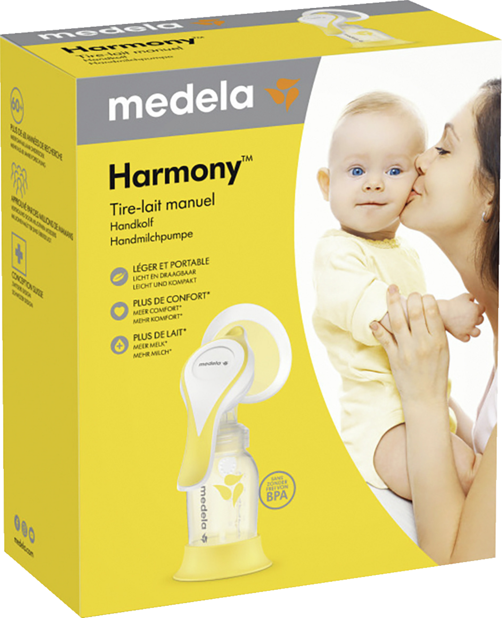 medela Harmony manuel brystpumpe
