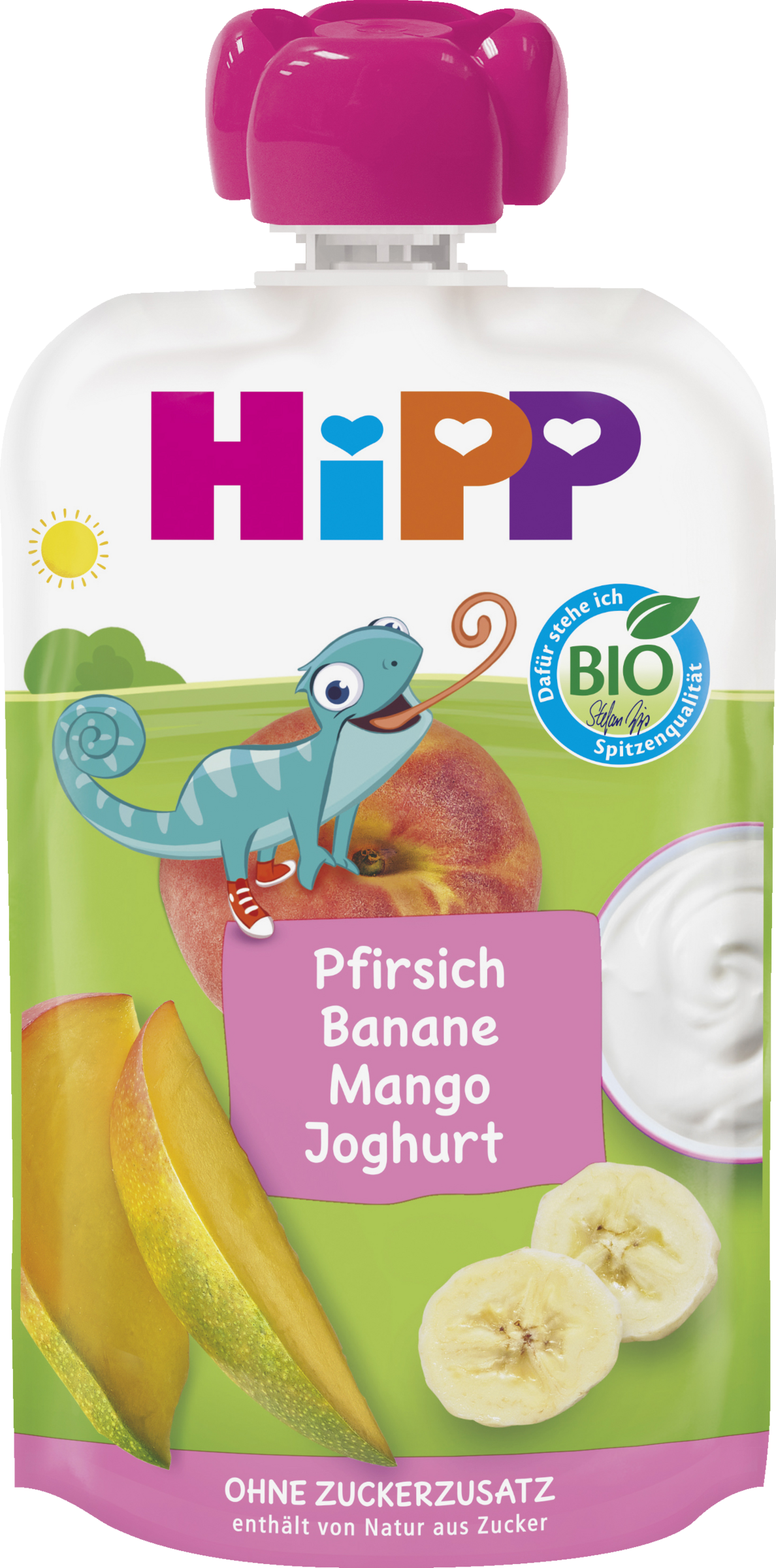 HiPP ØKOLOGISK fersken banan mango med yoghurt