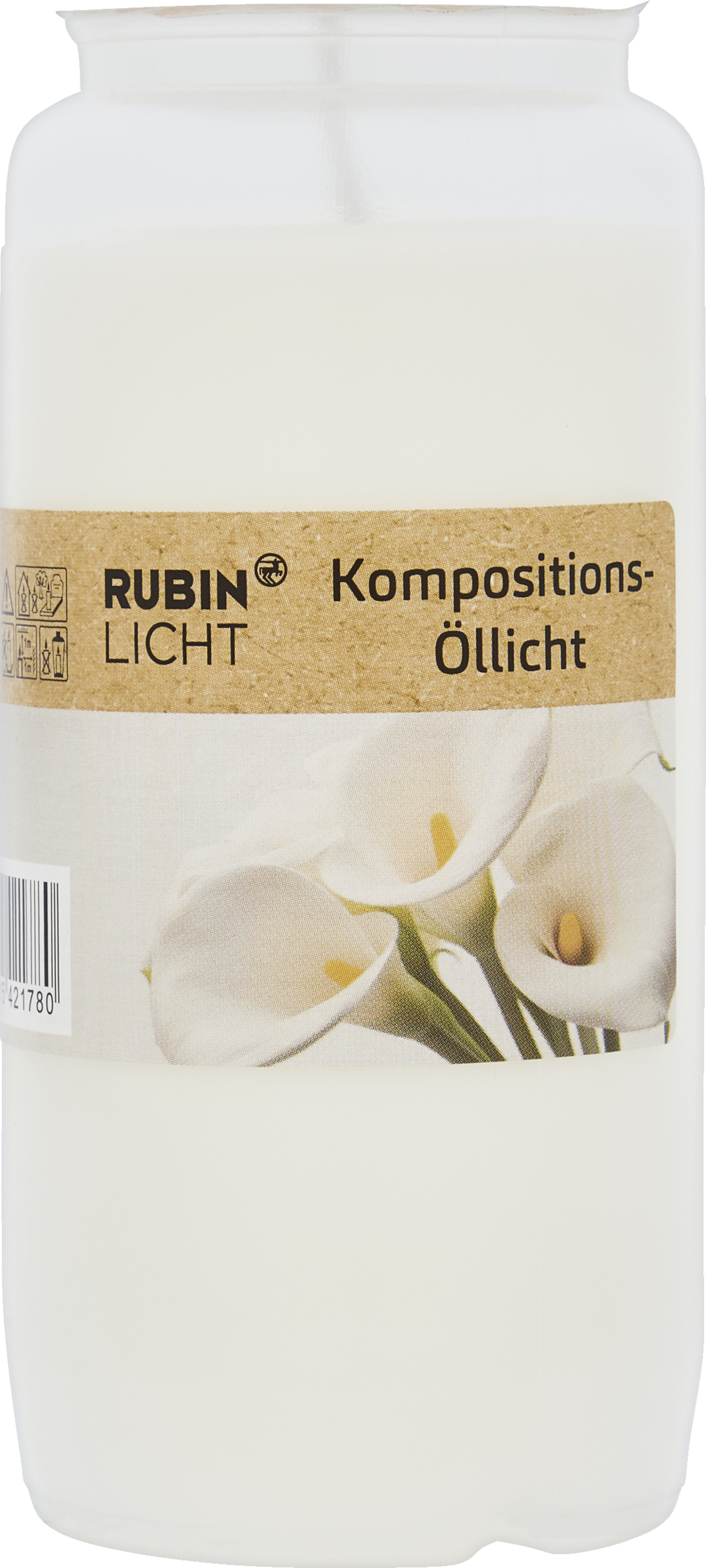 RUBIN LICHT Kompositionsolielys Nr.7 hvid