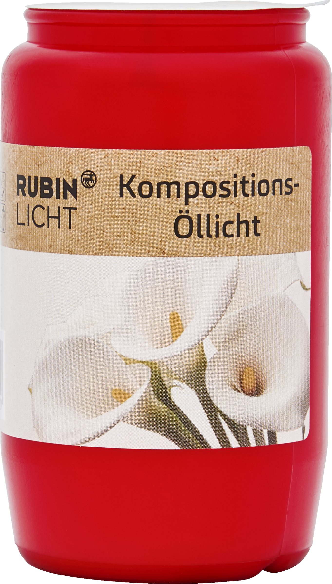 RUBIN LICHT Kompositionsolielys Nr. 3 rød