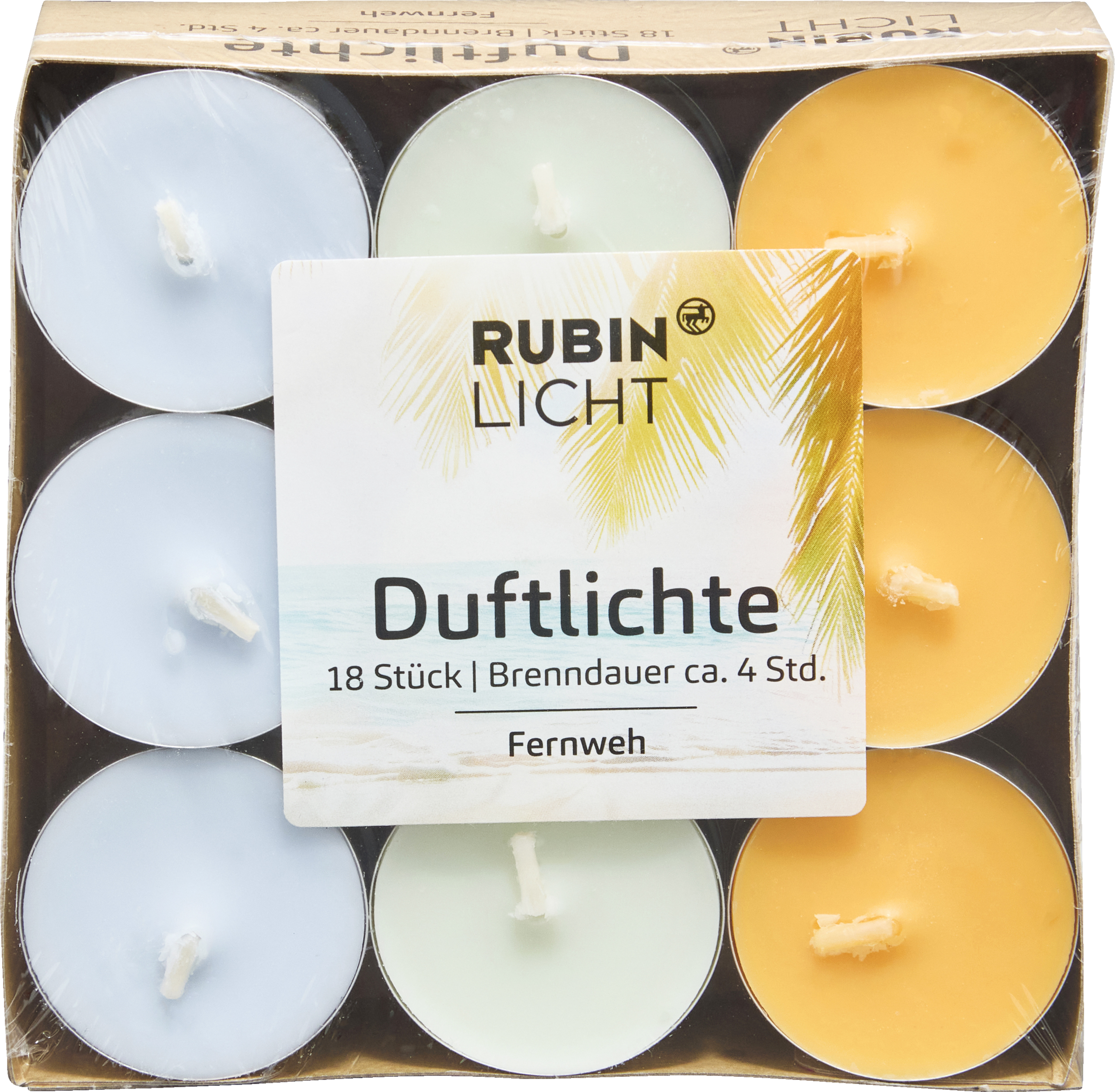 RUBIN LICHT Duftfyrfadslys Vandrelyst