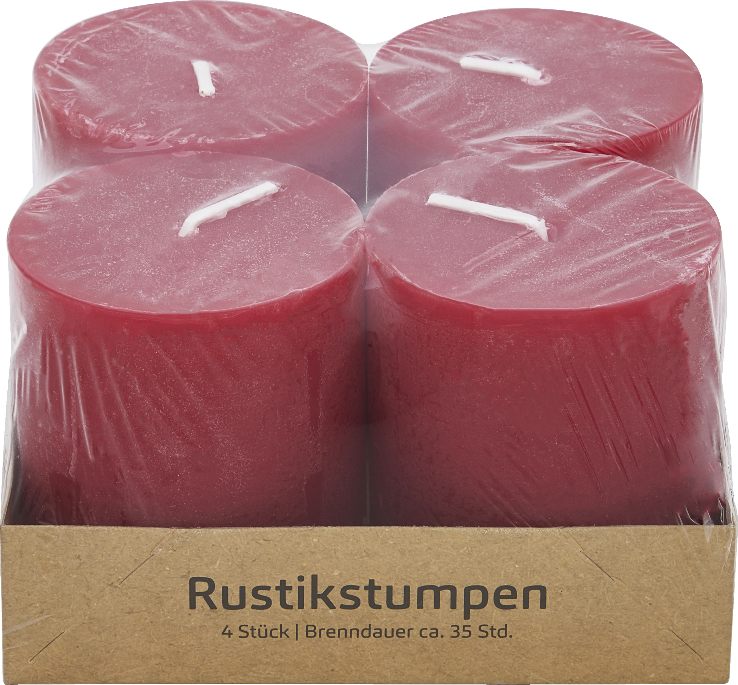 RUBIN LICHT Rustik bloklys rød 80/68