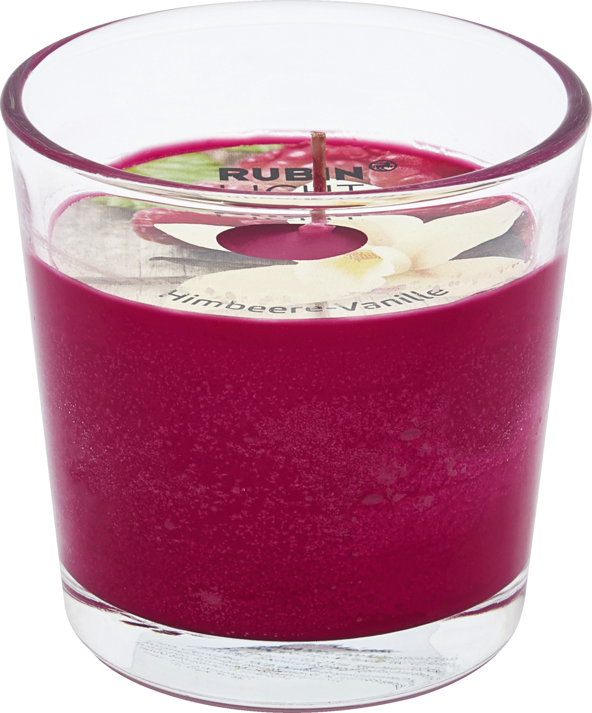 RUBIN LICHT Duftglas hindbærvanilje