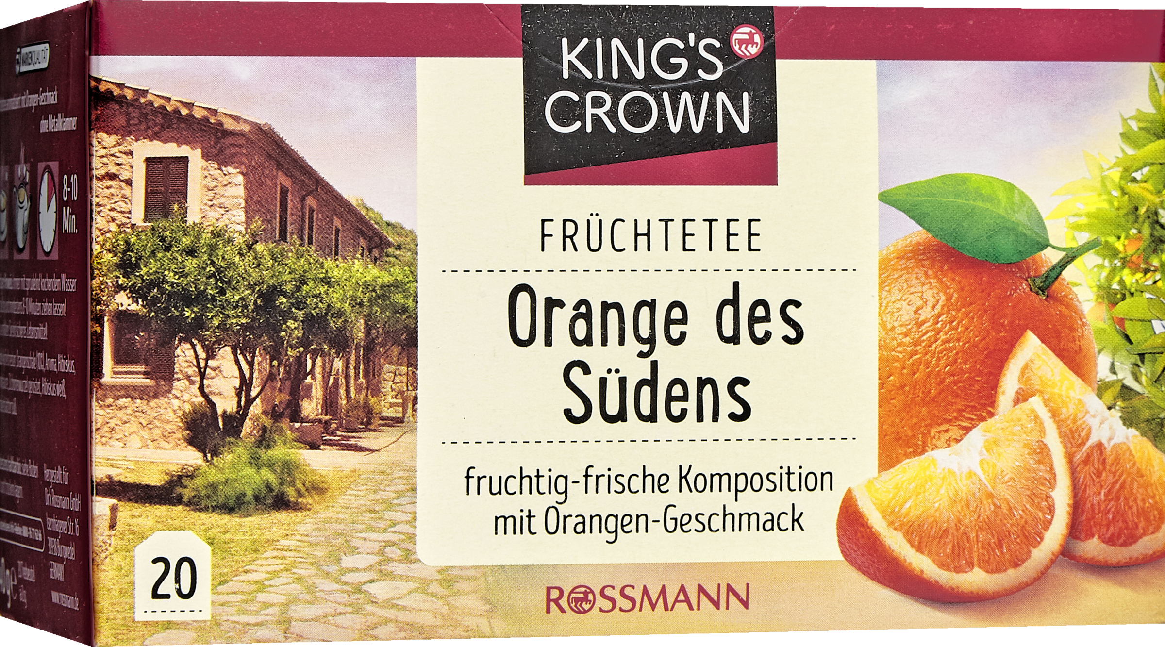 KING'S CROWN Frugtte appelsin
