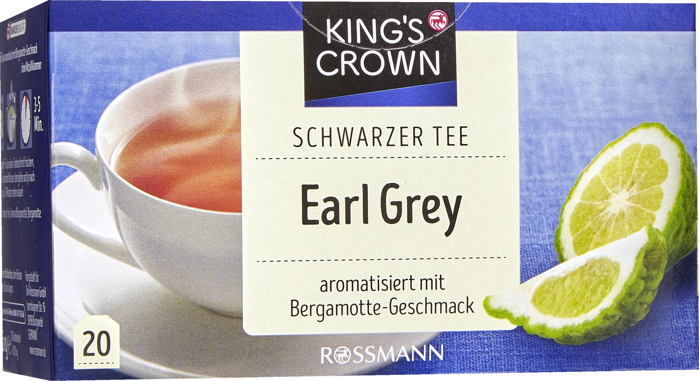 KING'S CROWN Black Tea Earl Grey