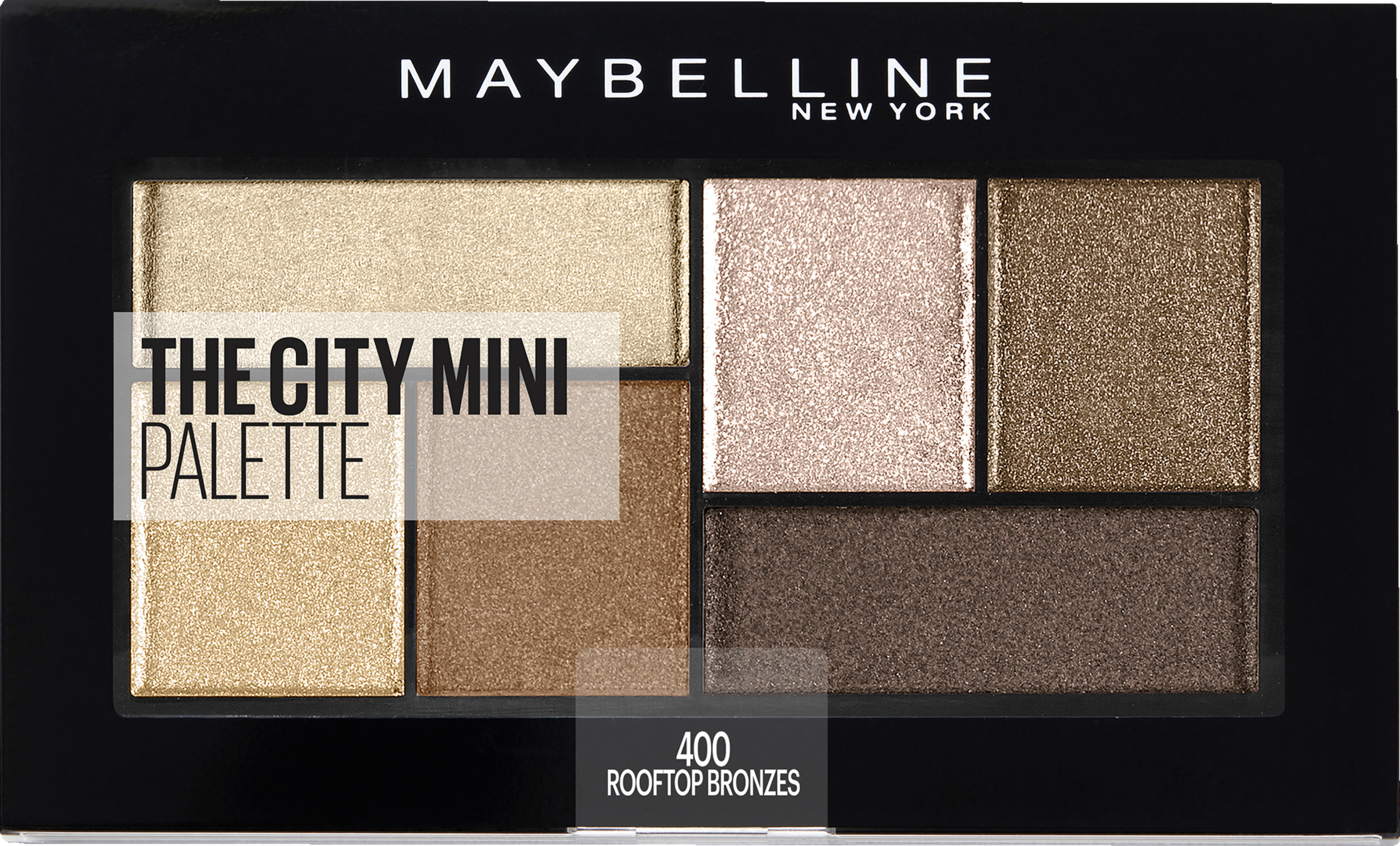 Maybelline New York The City Mini øjenskyggepalet Nr. 400 Rooftop Bronzes