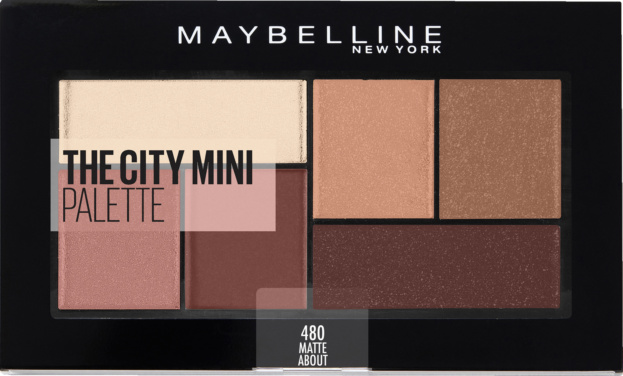Maybelline New York The City Mini øjenskyggepalet Nr. 480 Matte About Town
