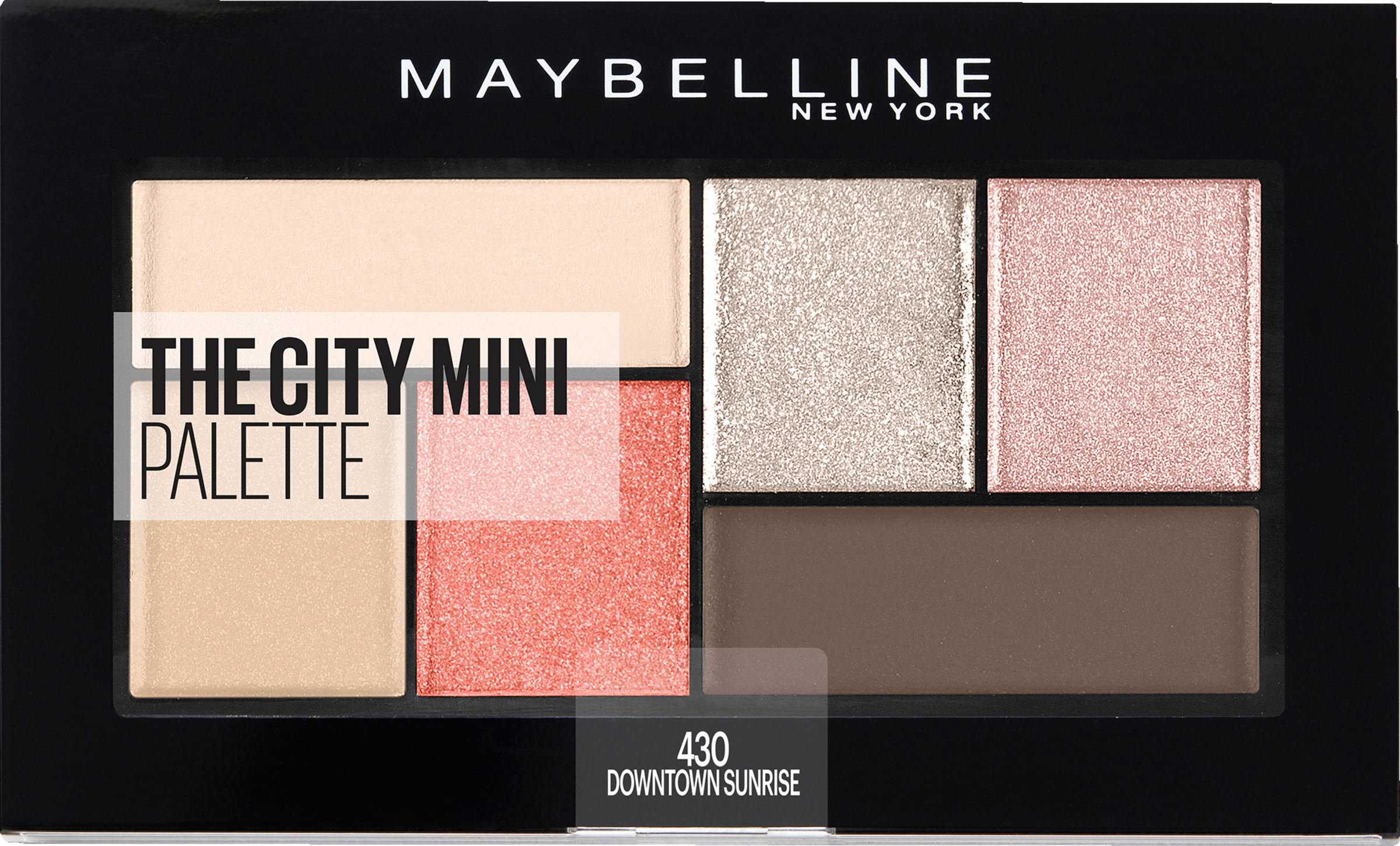 Maybelline New York The City Mini øjenskyggepalet Nr. 430 Downtown Sunrise