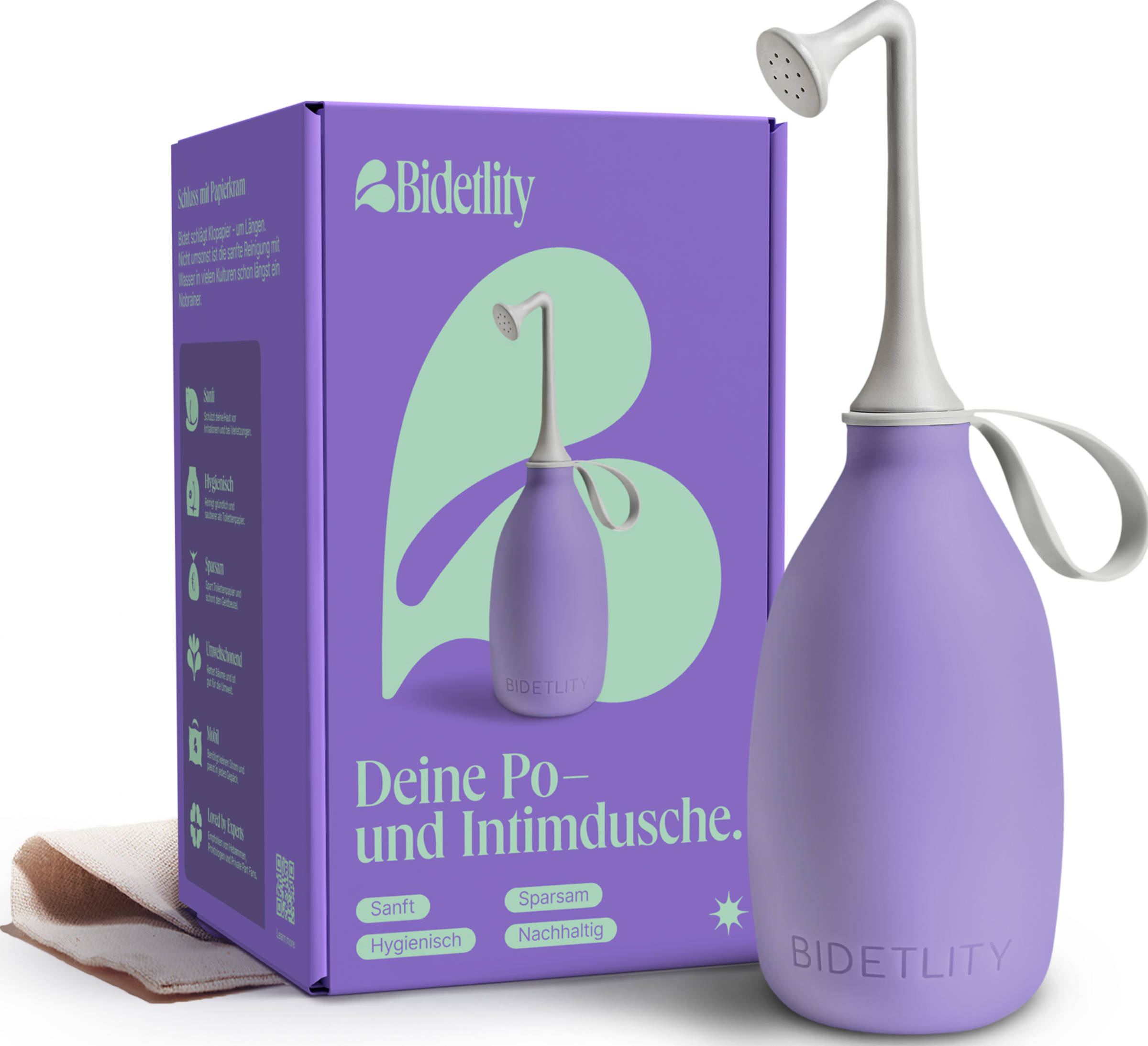 BIDETLITY PROUD PURPLE intim-bodyshampoo til numsen