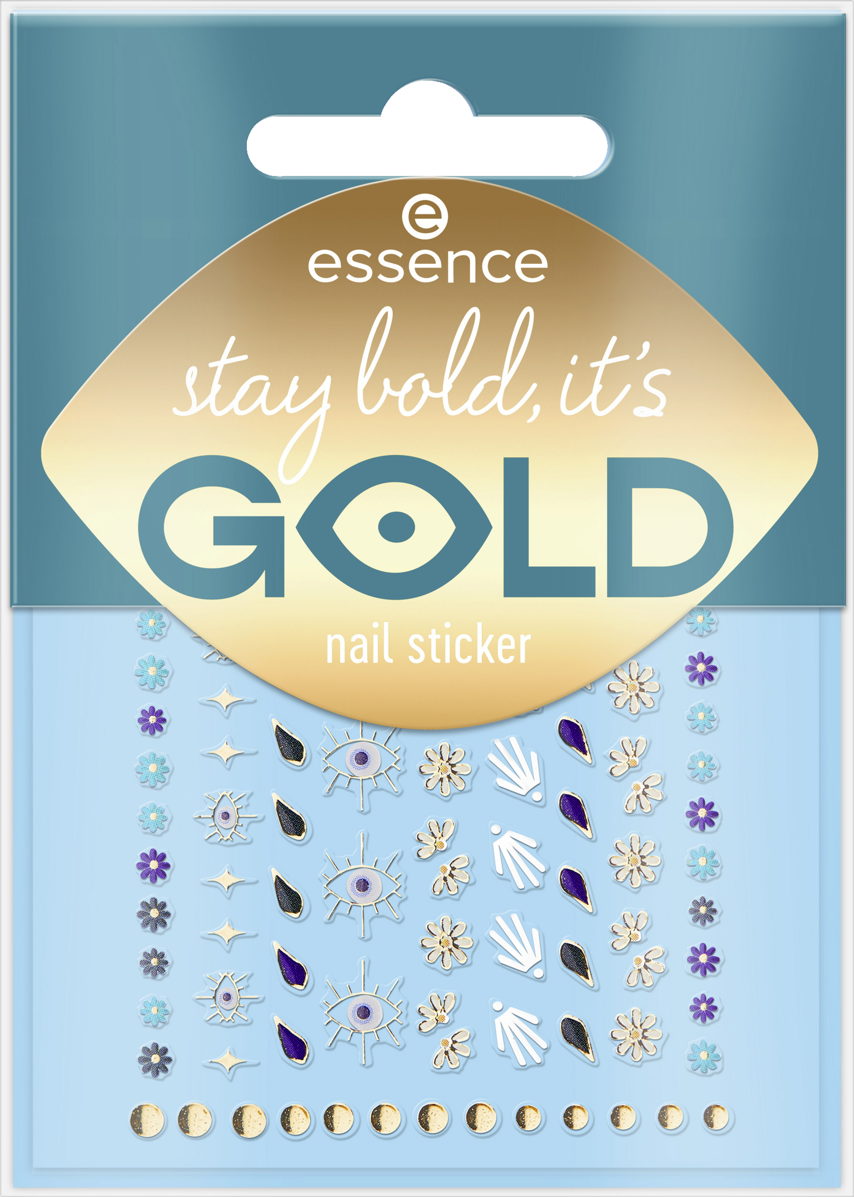 essence Stay bold, it's gold! Nail sticker