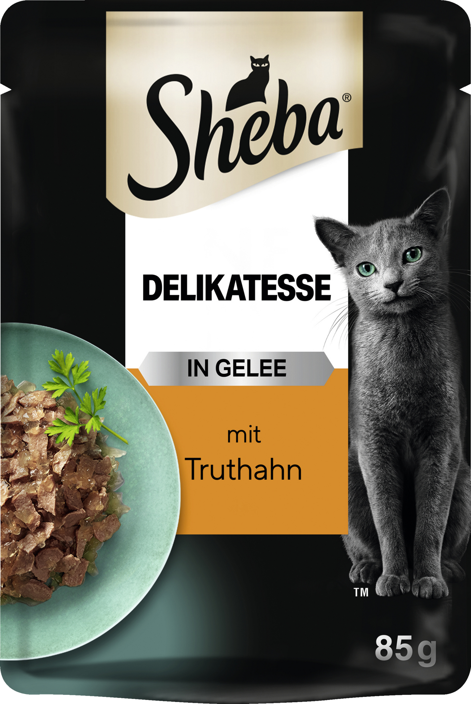 Sheba Delikatesse i gelé med kalkun