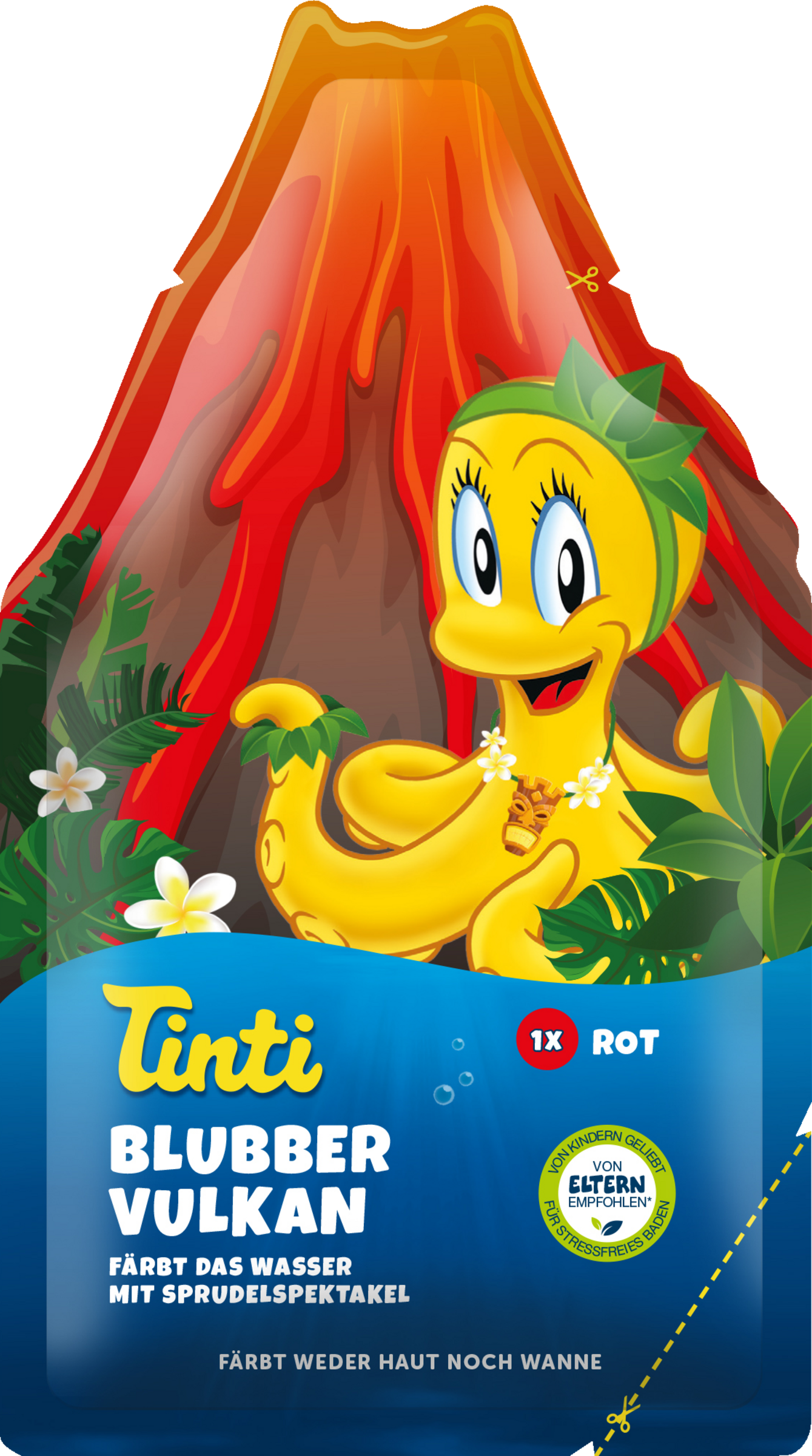 Tinti Boblende vulkan