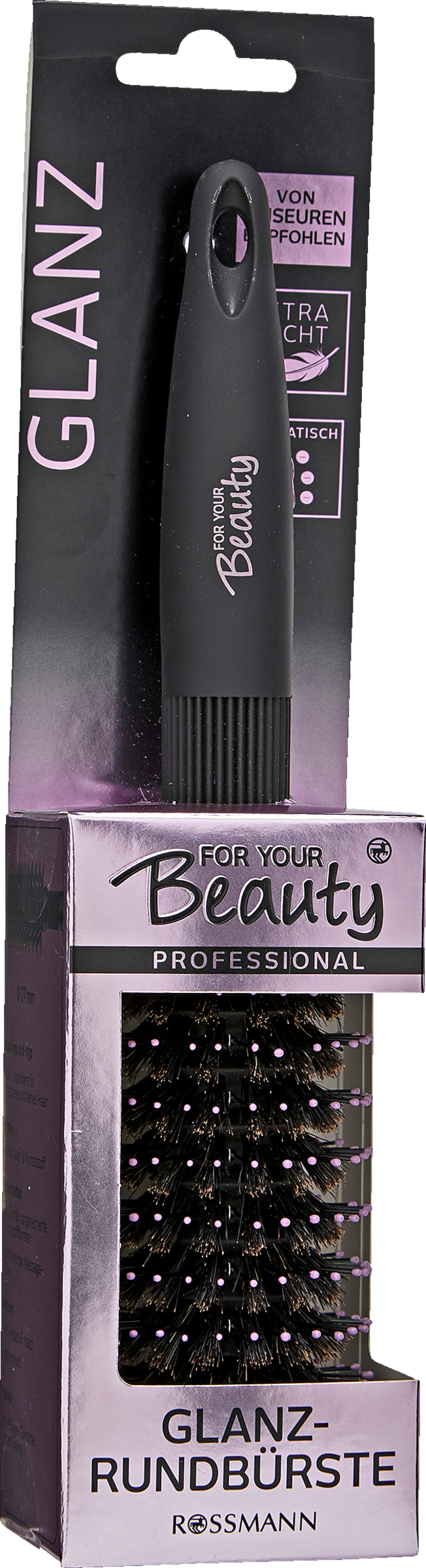 FOR YOUR Beauty Professionel glans-rundbørste