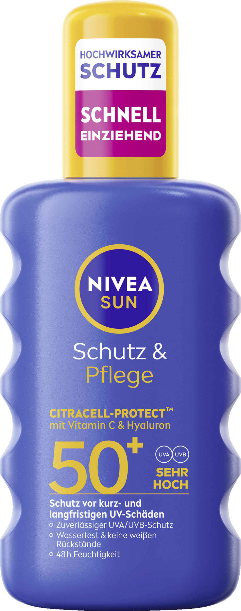 NIVEA SUN Beskyttende og plejende solspray solfaktor 50+