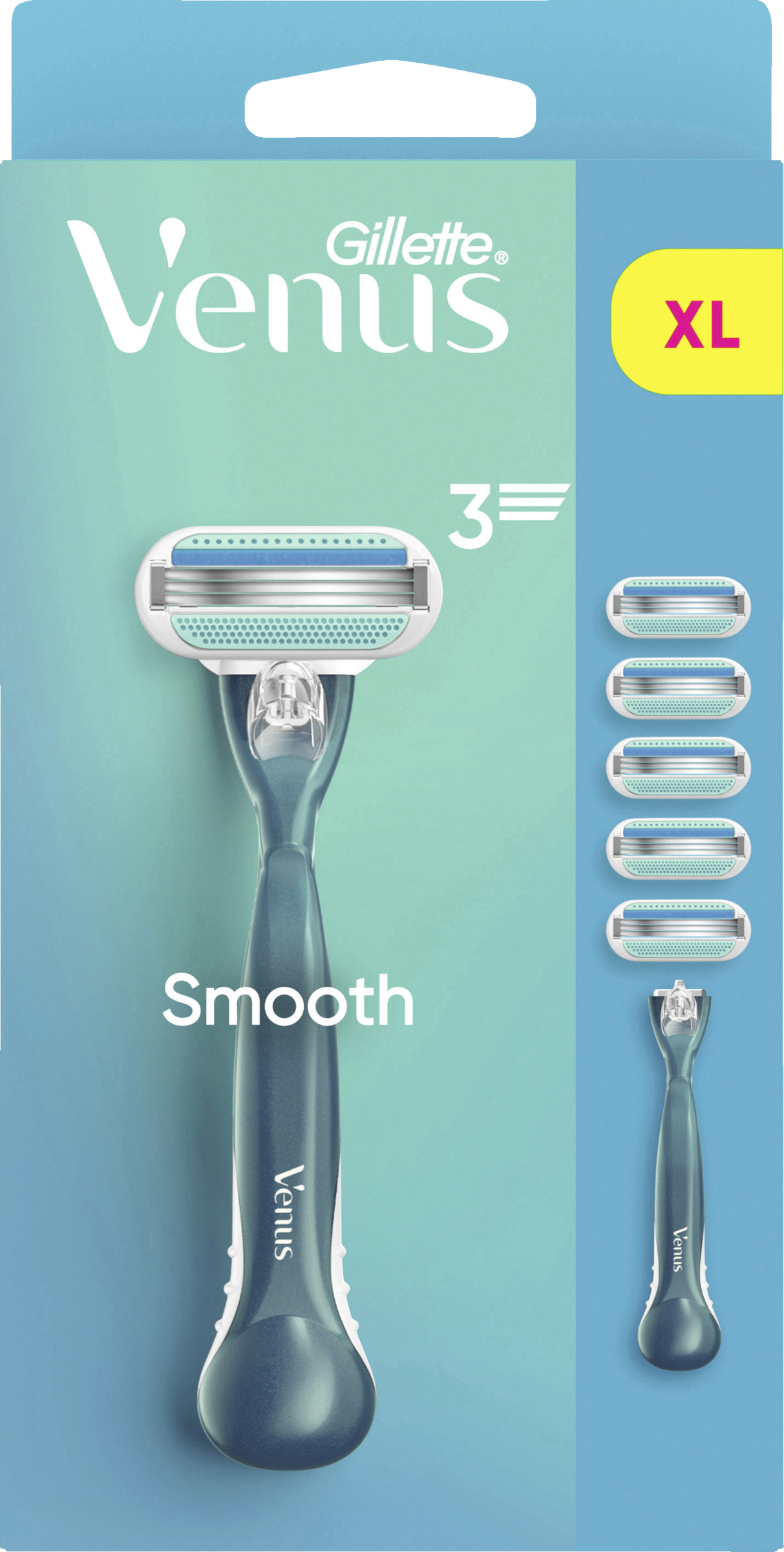 Gillette Venus Smooth shaver med 5 blade