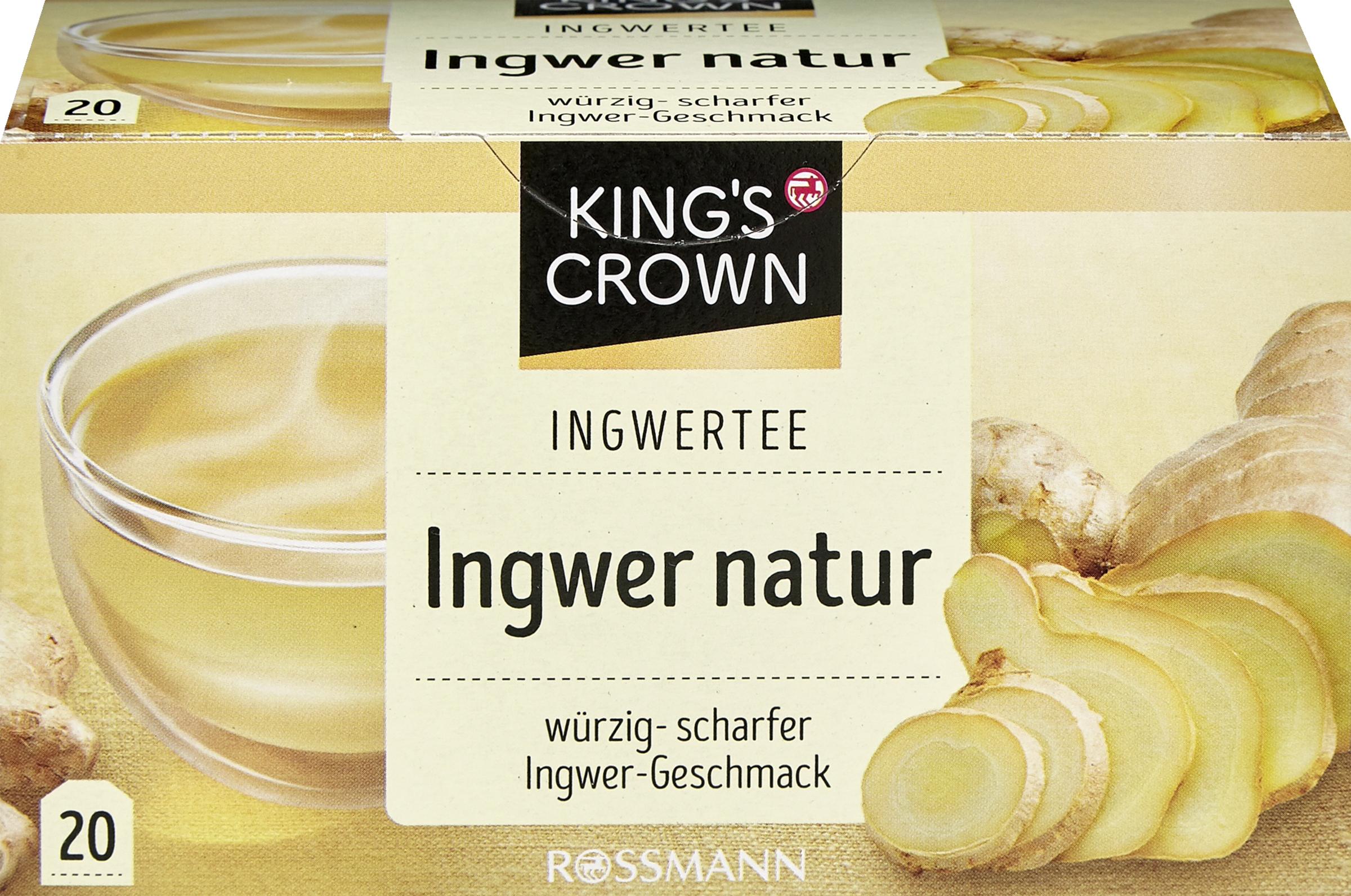KING'S CROWN Ingefærte natur