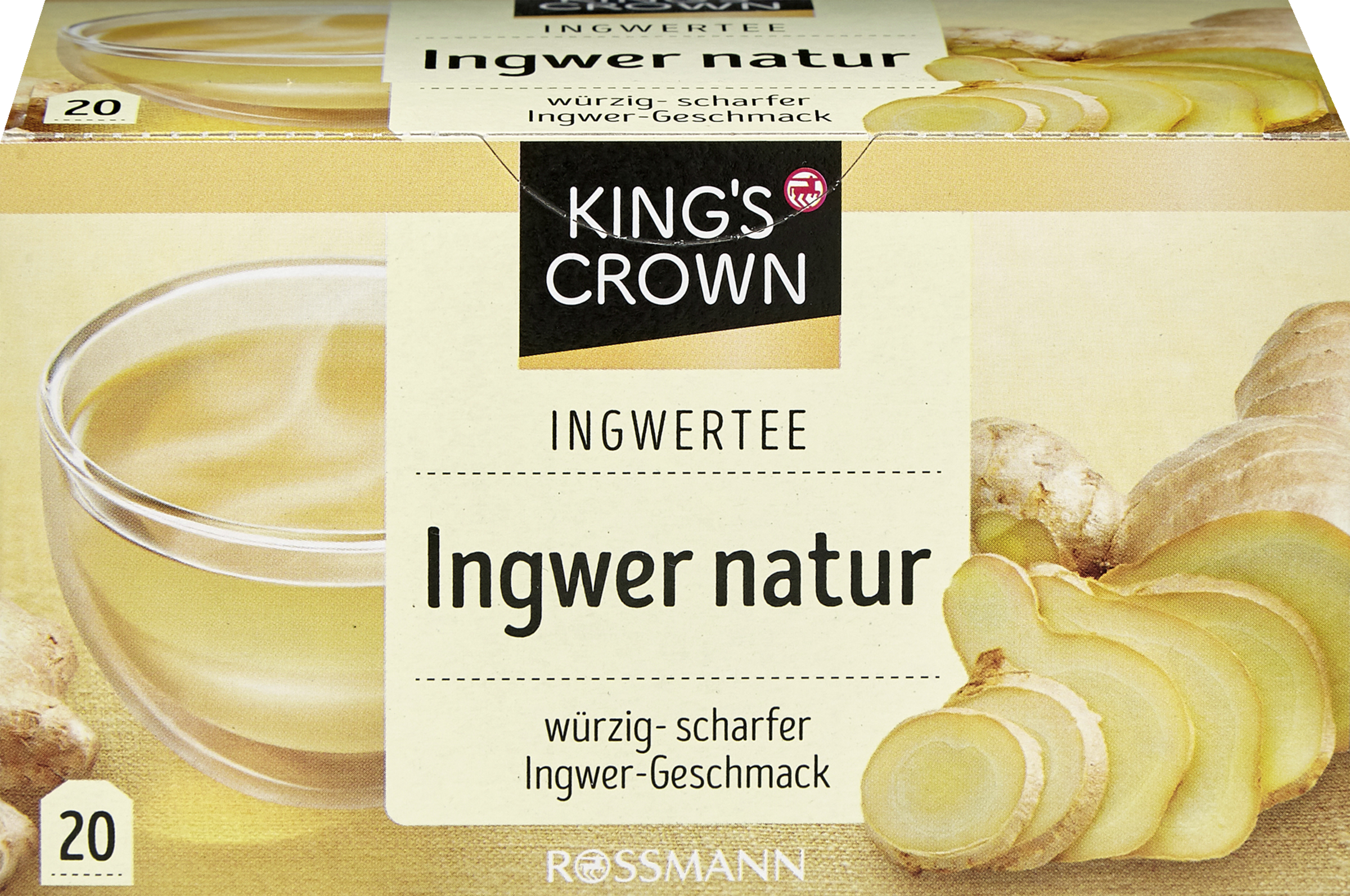 KING'S CROWN Ingefærte natur