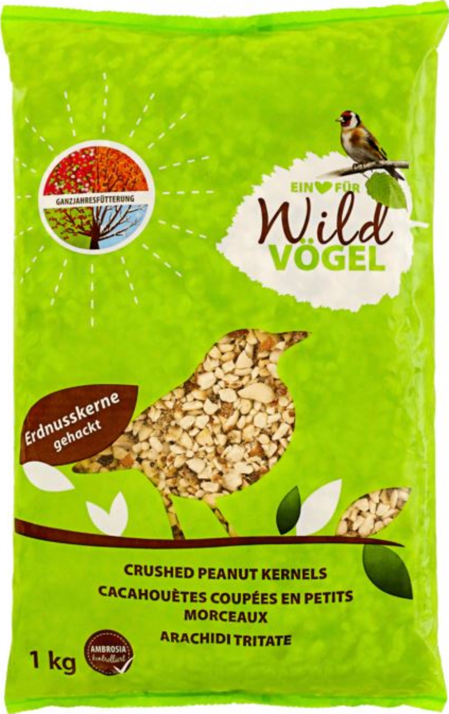 Degro Jordnøddekerner hakkede