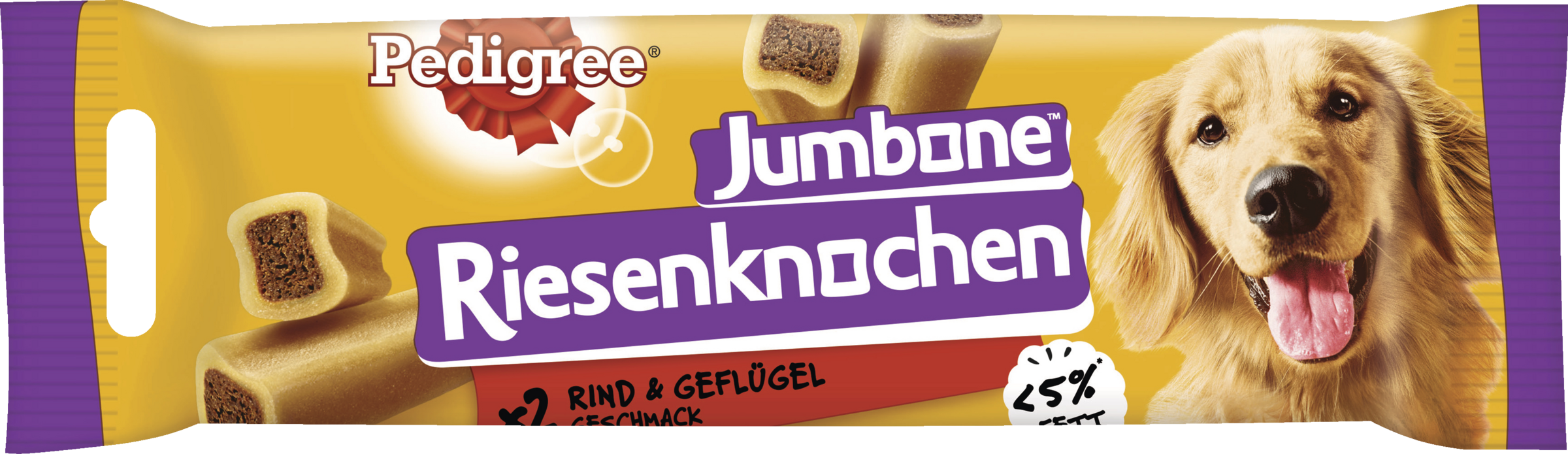 Pedigree JUMBONE™ tyggeben medium med oksekød og fjerkræ
