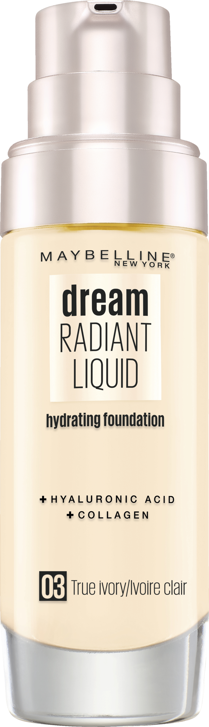 Maybelline New York Dream Radiant Liquid Make-Up Nr. 03 True Ivory