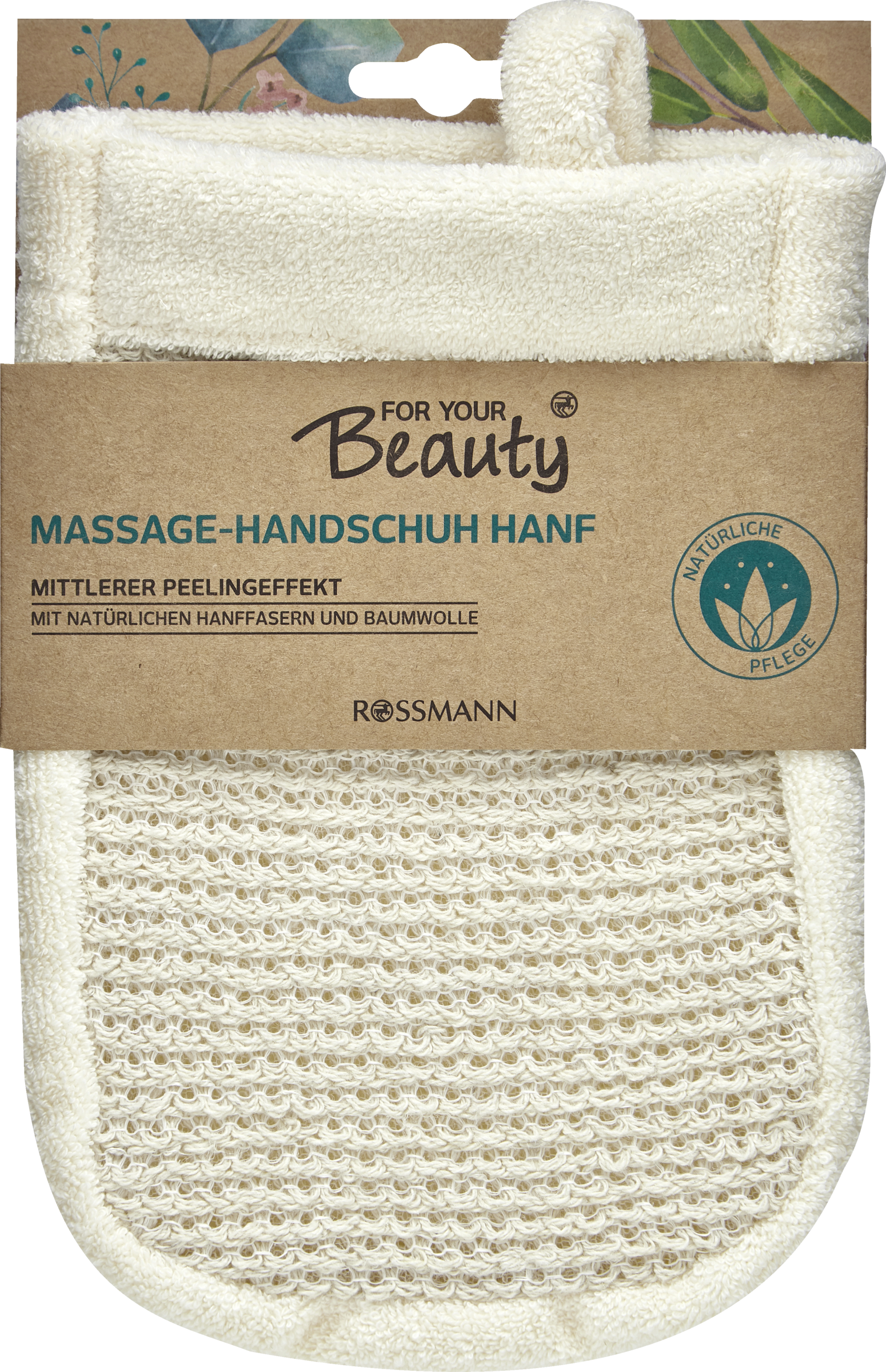 FOR YOUR Beauty Massagehandske hamp
